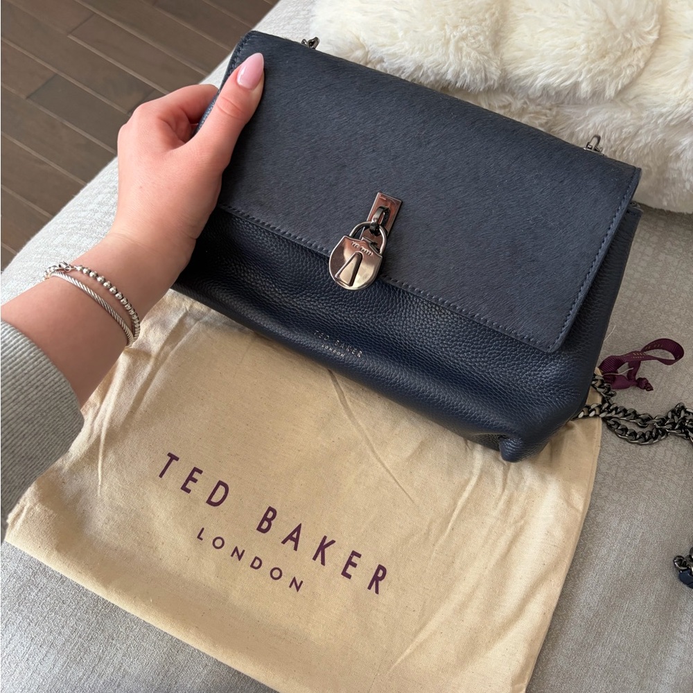 Ted Baker Navy Crossbody Bag